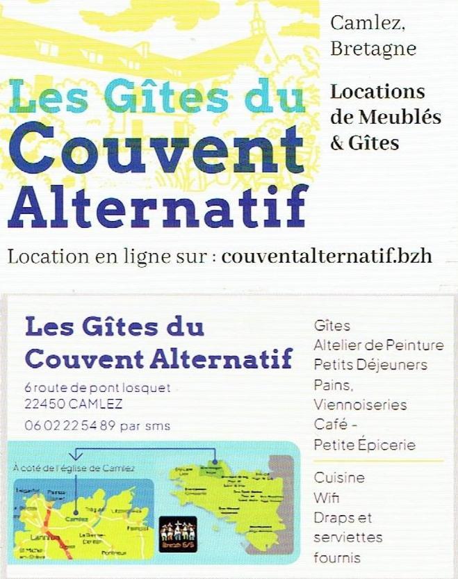 Les Gîtes du Couvent Alternatif Camlez Extérieur photo